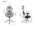 EXPERT ERGO FLY-HB H02W серое