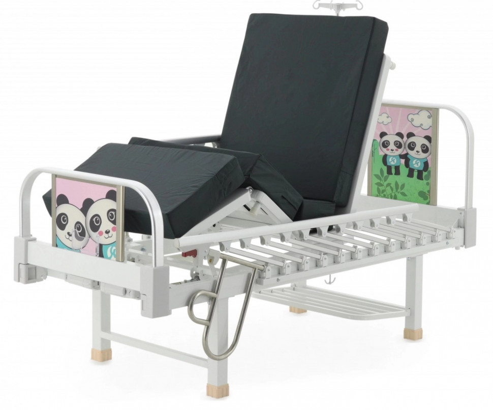 Кровать подр 4-сек Med-Mos DM-2540S-01 Тип 4, Вариант 4.1 (роз) ТУ 32.50.30-21-98238288-2020 с матра